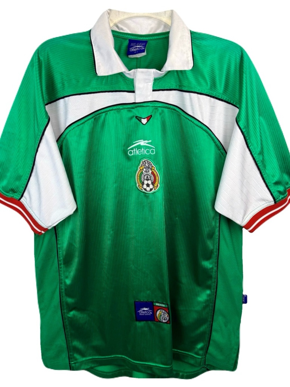 *SOLD!* ⚽️🇲🇽Rare Vintage 90s Atletica Mexico Soccer Futbol Jersey🇲🇽⚽️